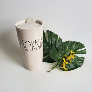 Rae Dunn Morning Coffee Tea Travel Mug